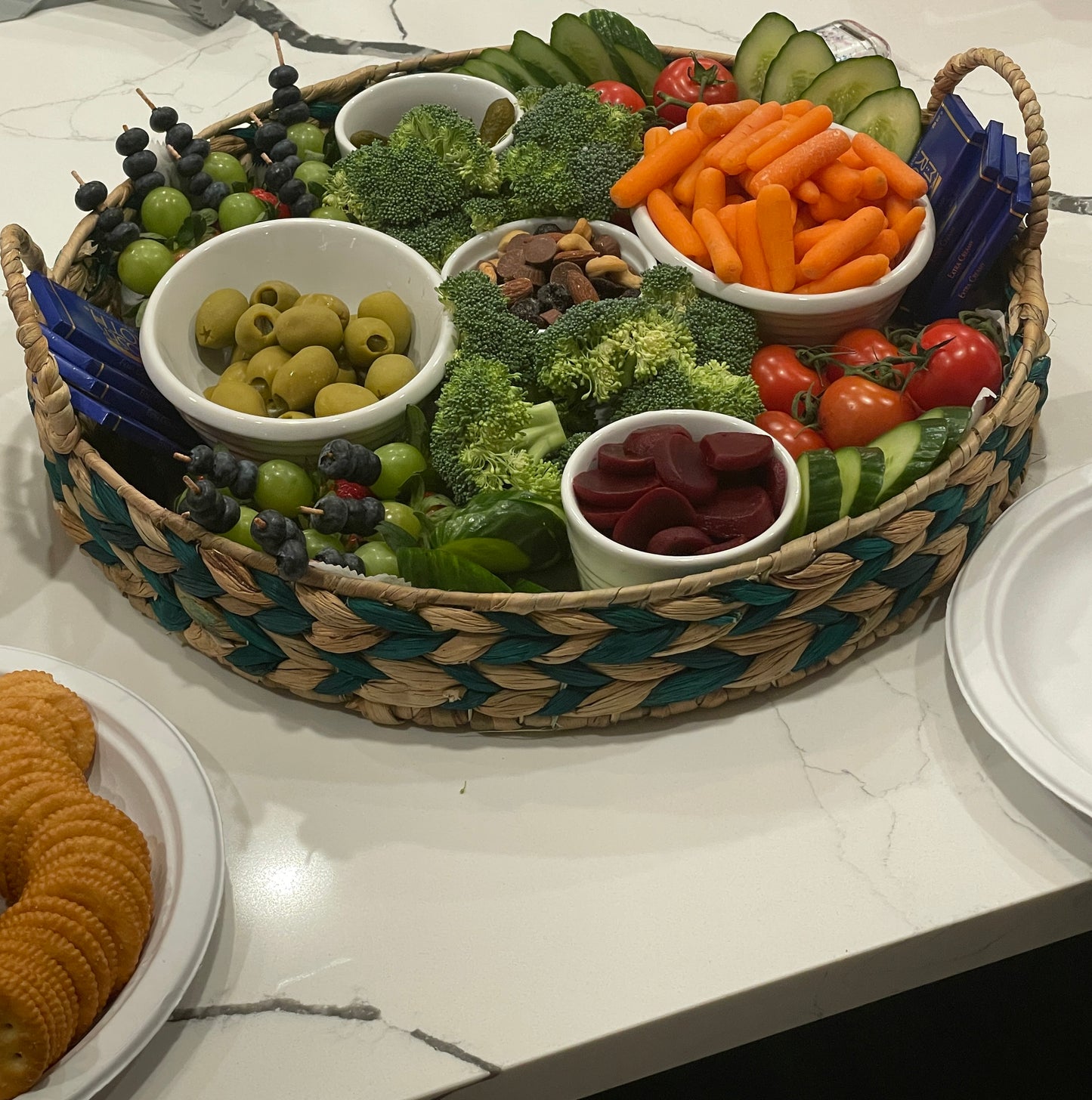 Grand Nibble Board-(Serves 9-12 guests)